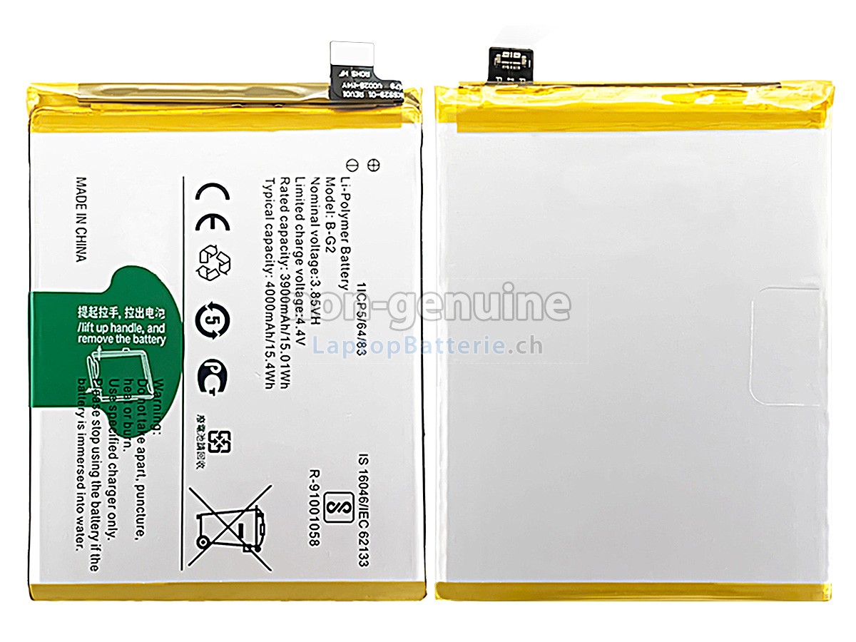 Vivo B-G2 Ersatzbatterie