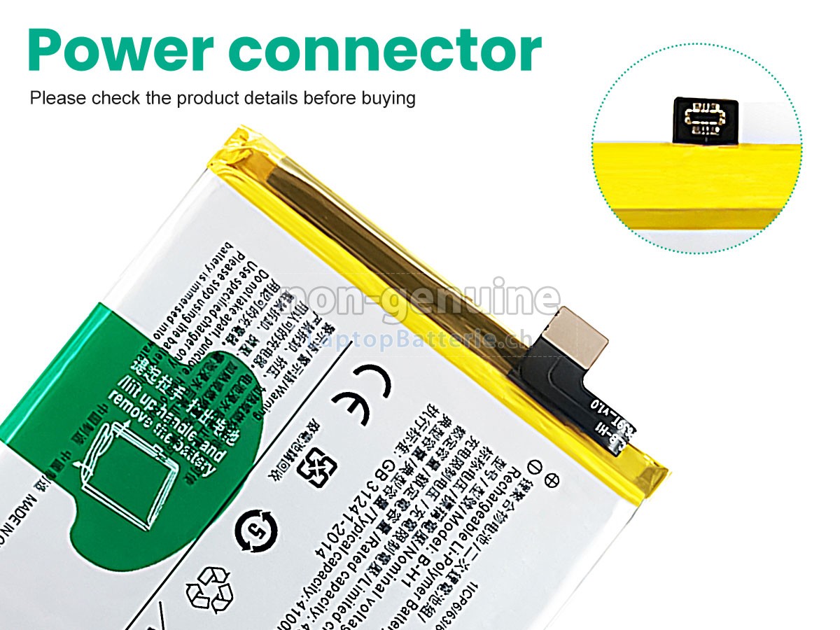 Vivo B-H1 Ersatzbatterie