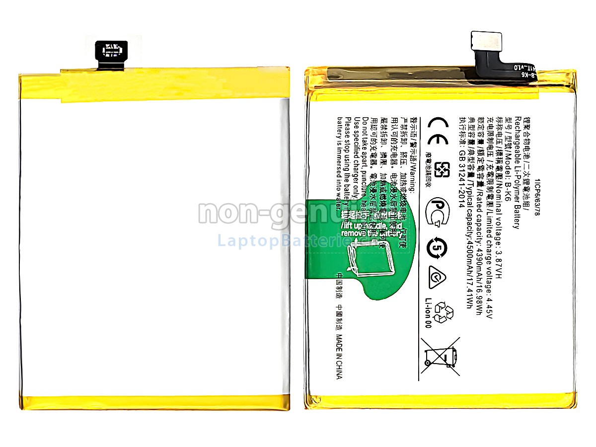 Vivo B-K6 Ersatzbatterie