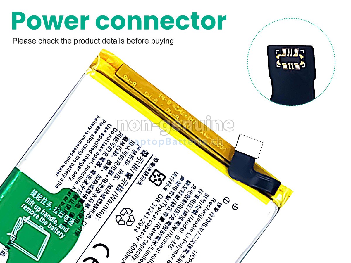 Vivo B-M6 Ersatzbatterie