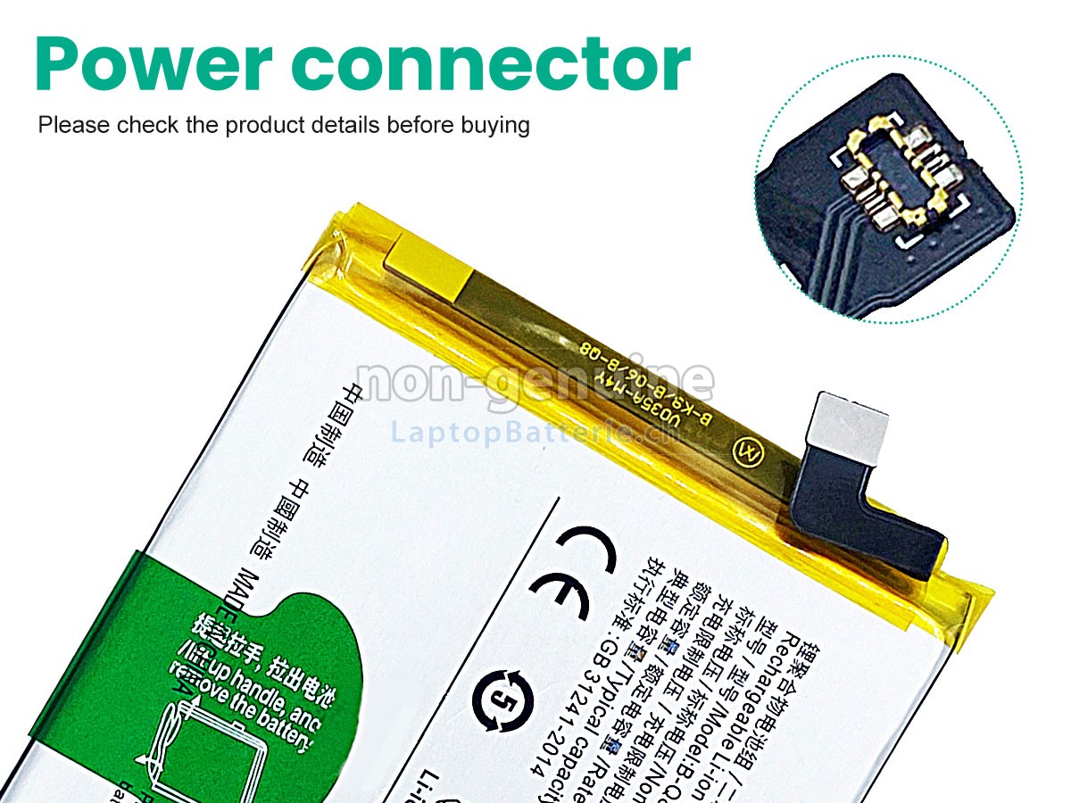 Vivo B-Q8 Ersatzbatterie