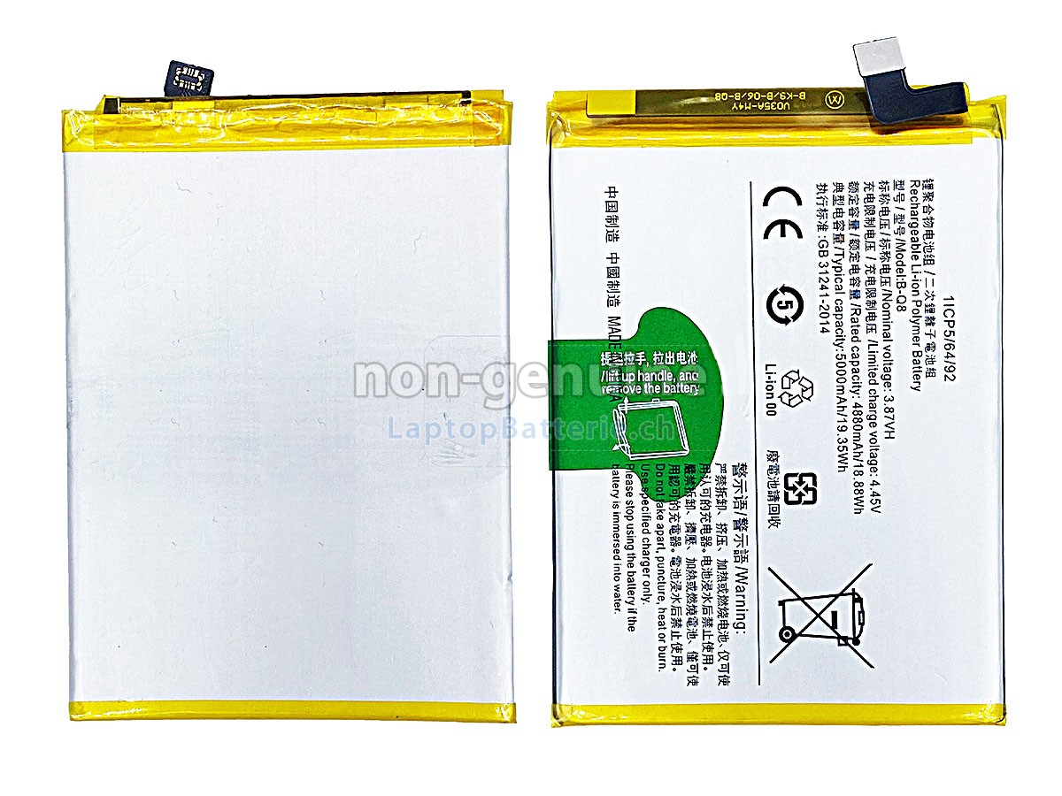 Vivo B-Q8 Ersatzbatterie