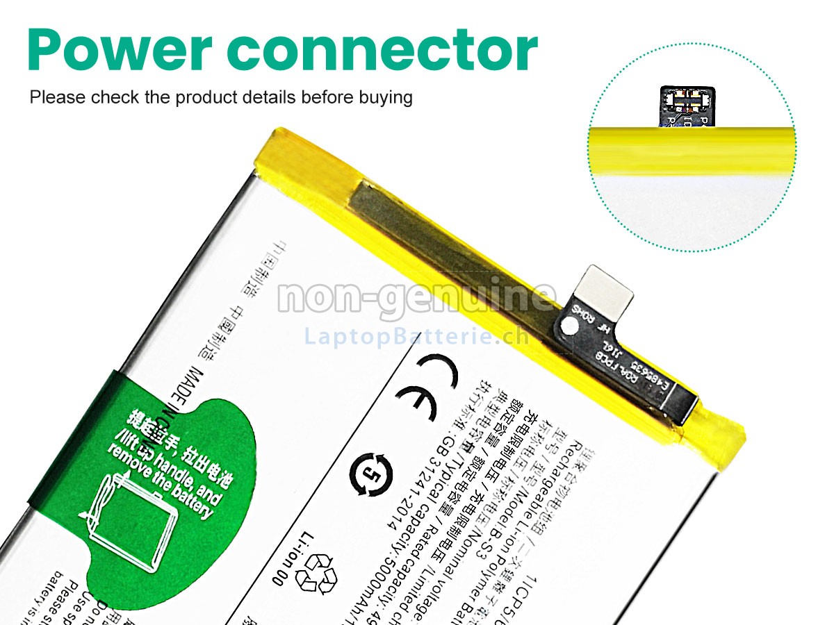 Vivo B-S3 Ersatzbatterie