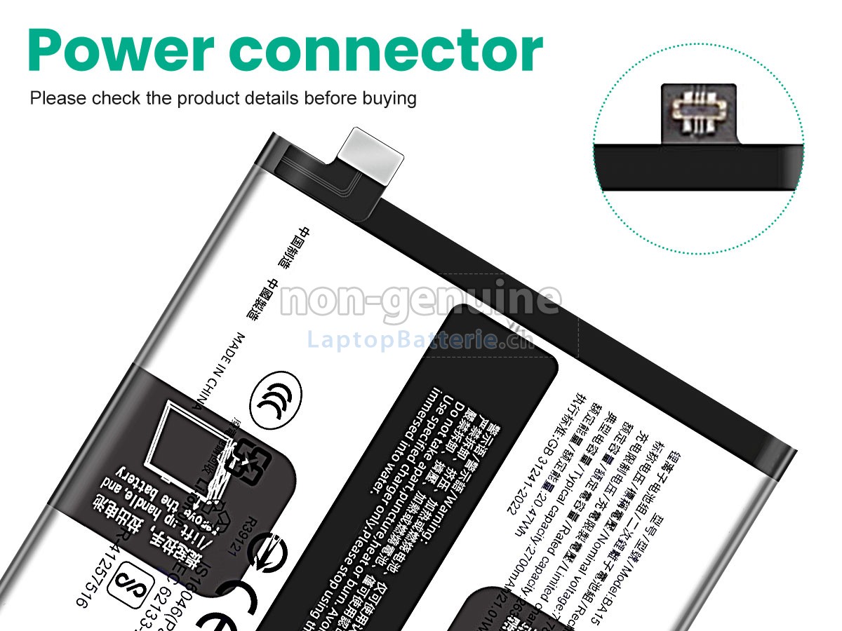 Vivo BA15 Ersatzbatterie