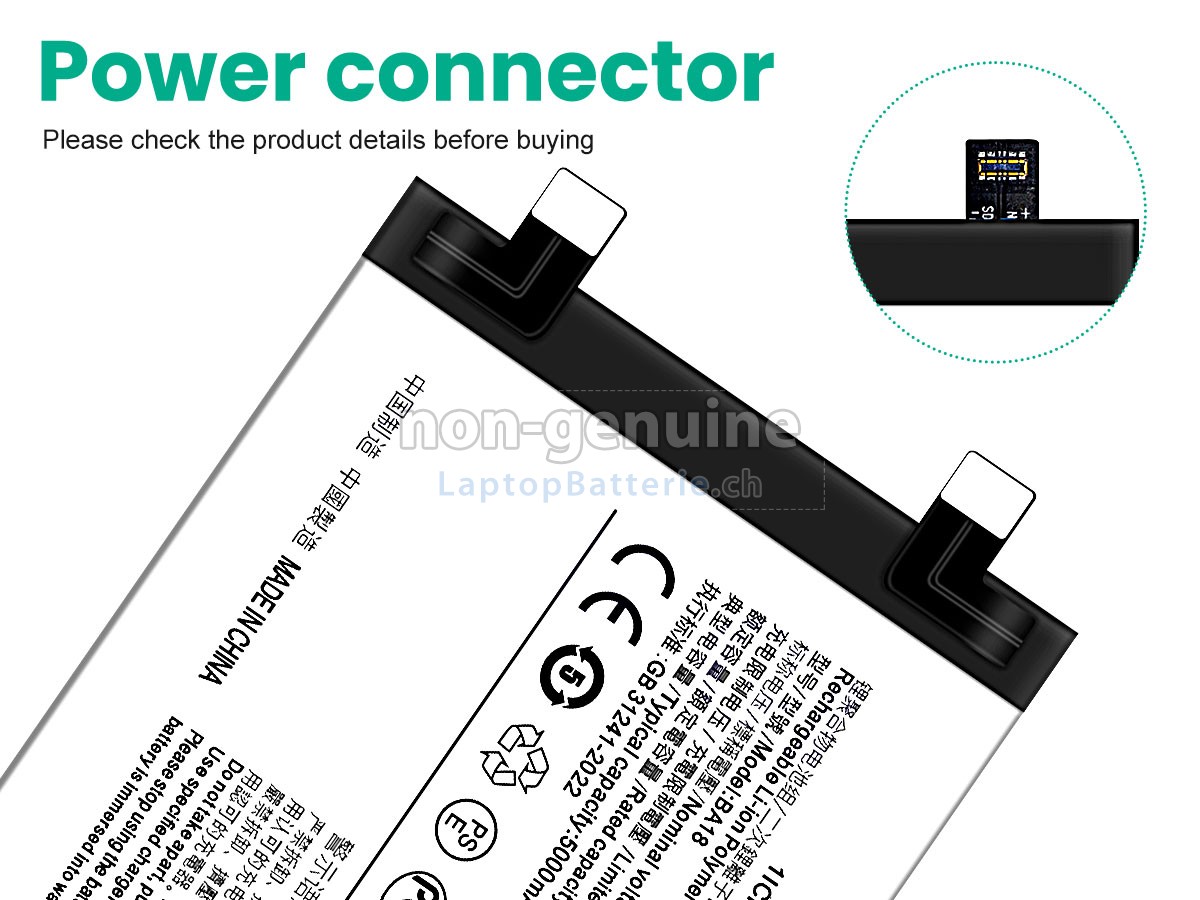 Vivo V30 5G Ersatzbatterie