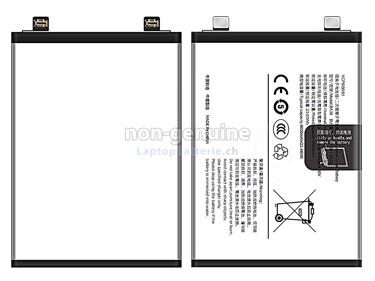Vivo BA38 Ersatzbatterie