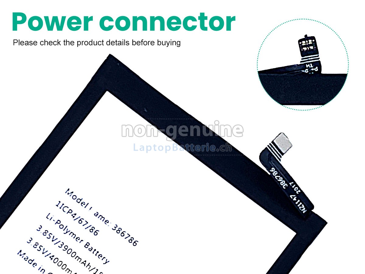 Wiko TLPJ19C13P Ersatzbatterie