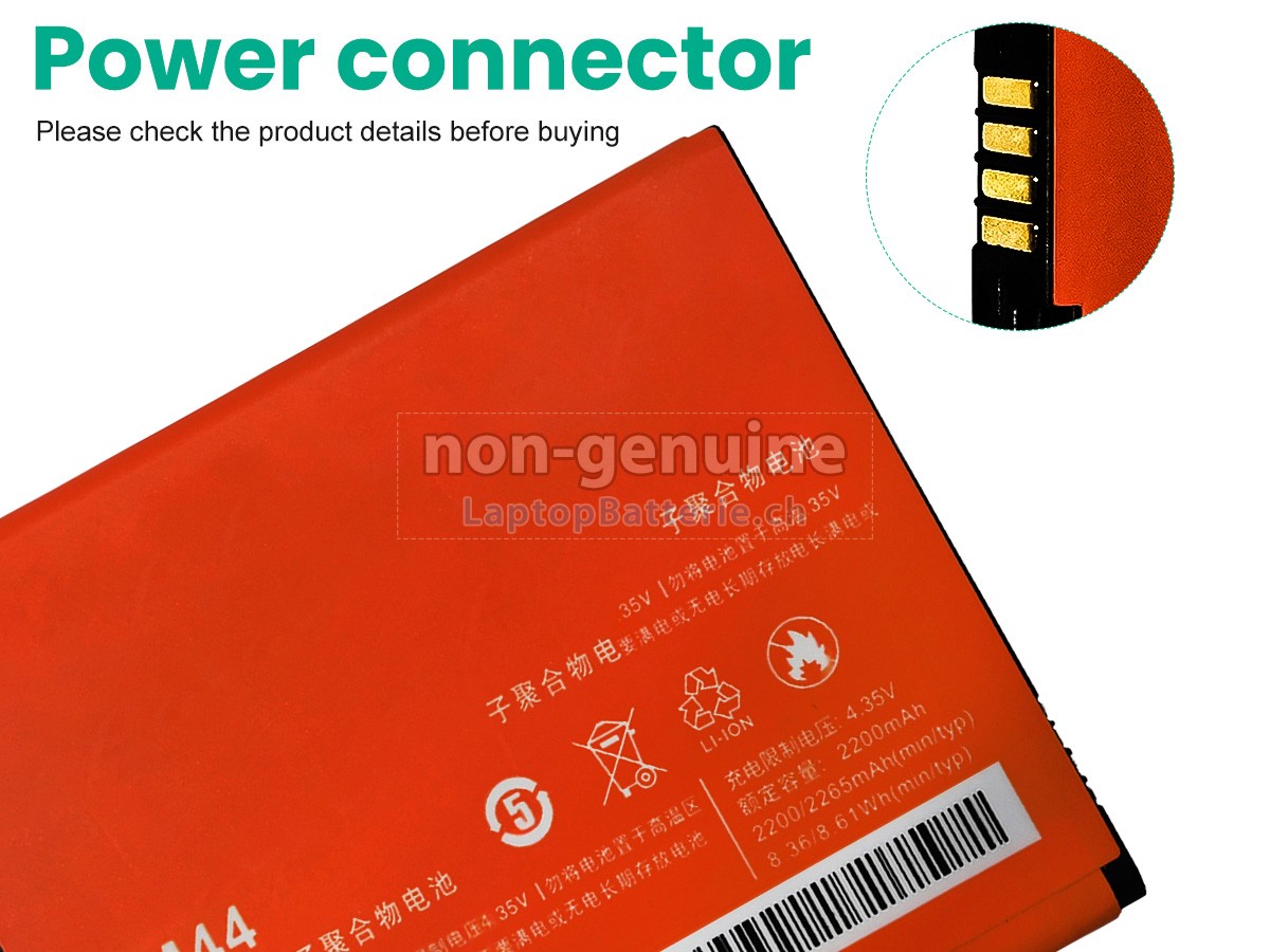 XiaoMi REDMI 2 Ersatzbatterie