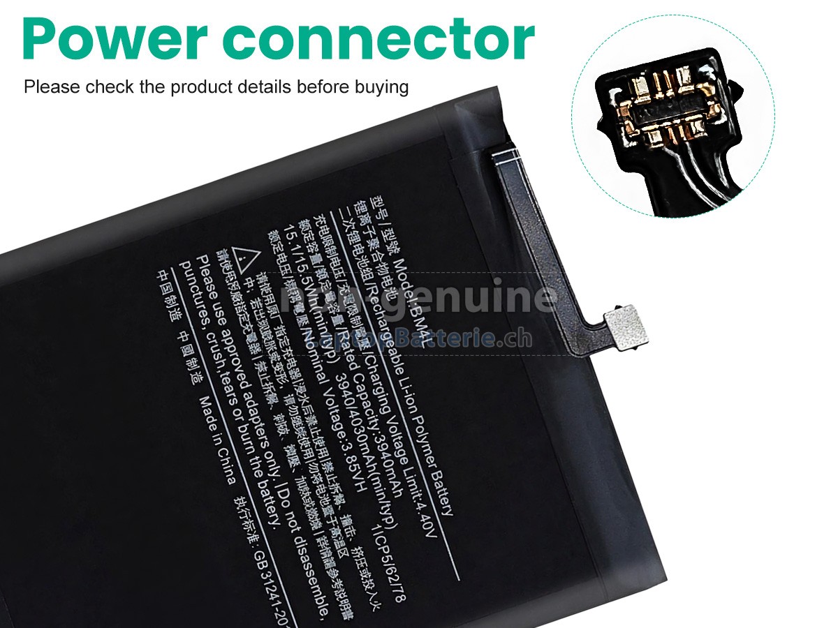 XiaoMi BM4L Ersatzbatterie