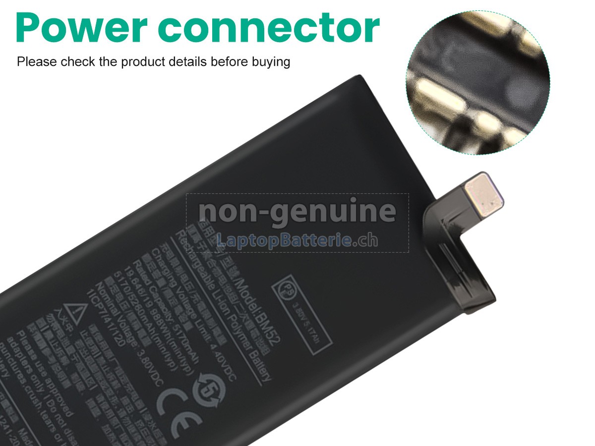XiaoMi CC9PRO Ersatzbatterie