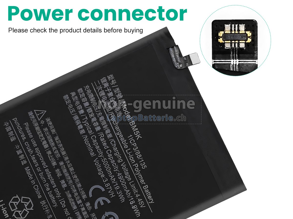 XiaoMi BM5K Ersatzbatterie