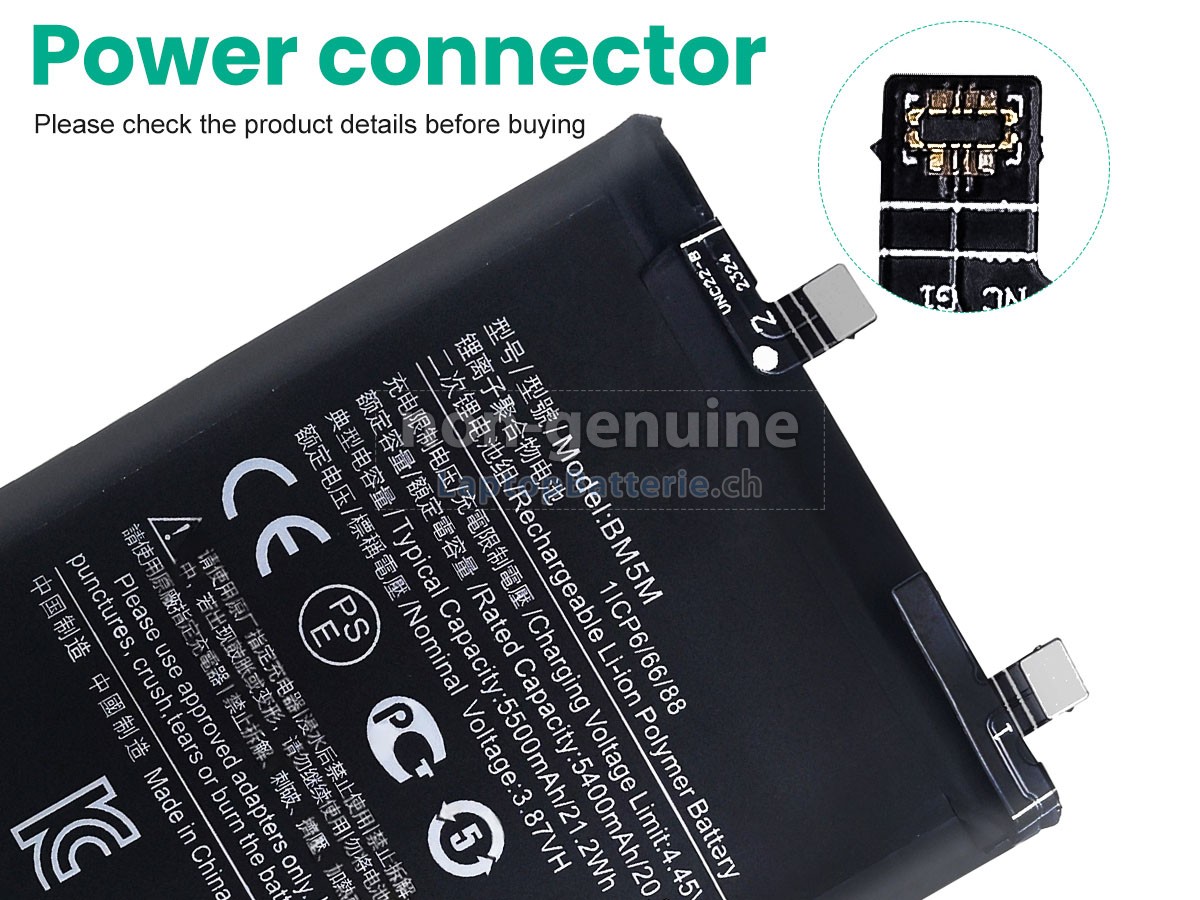 XiaoMi BM5M Ersatzbatterie
