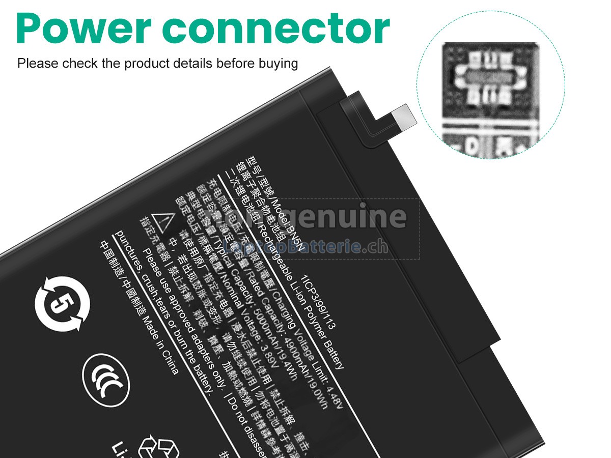 XiaoMi BN5N Ersatzbatterie