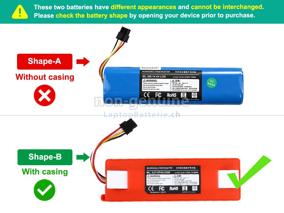 XiaoMi MOP 2 PRO+ Ersatzbatterie