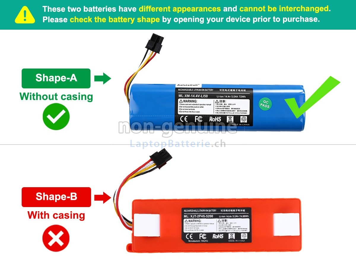 XiaoMi MOP 2 PRO+ Ersatzbatterie