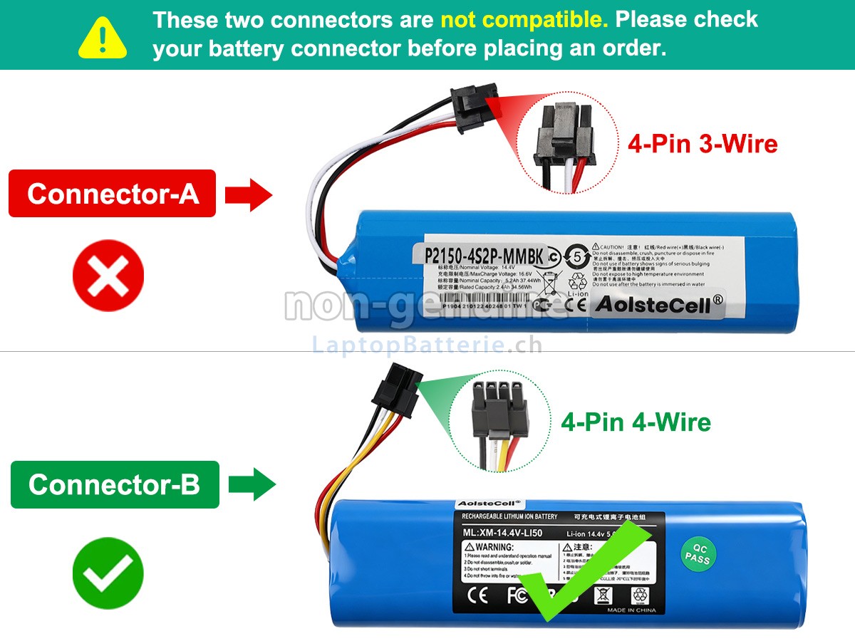 XiaoMi STYTJ05ZHM Ersatzbatterie