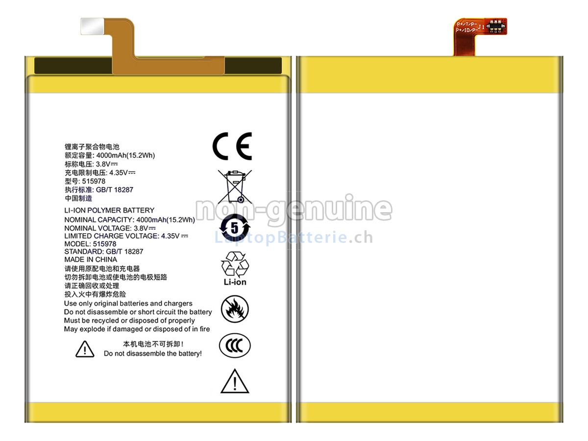 ZTE Q519C Ersatzbatterie