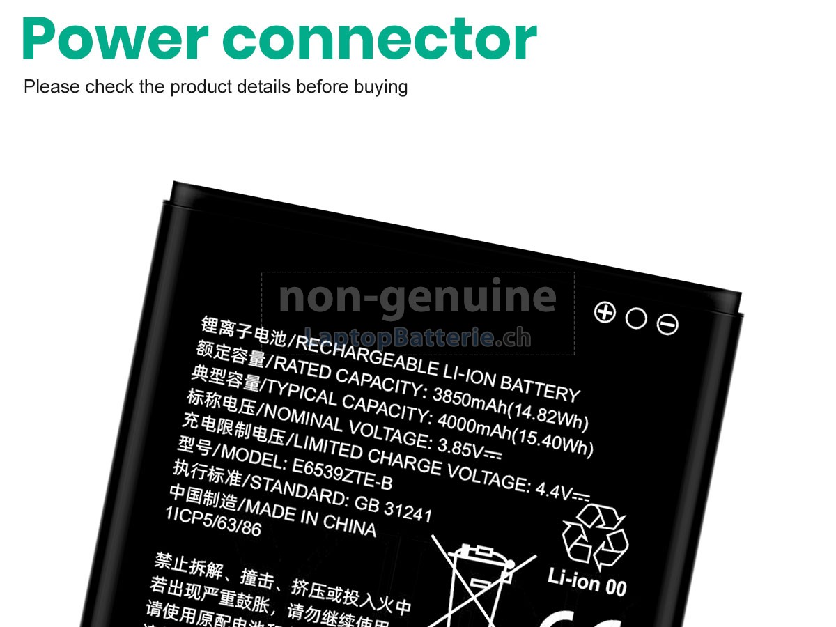 ZTE E6539ZTE-B Ersatzbatterie