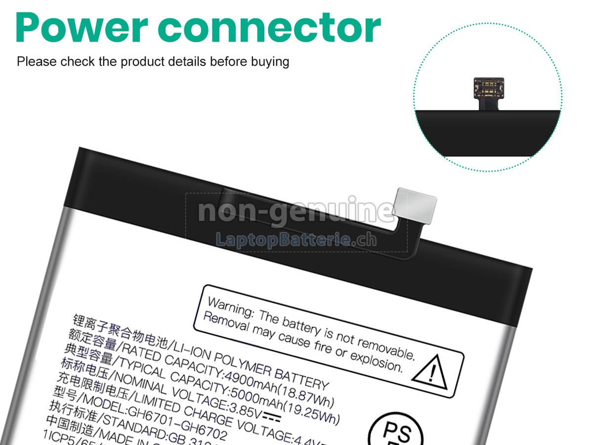 ZTE GH6701-GH6702 Ersatzbatterie