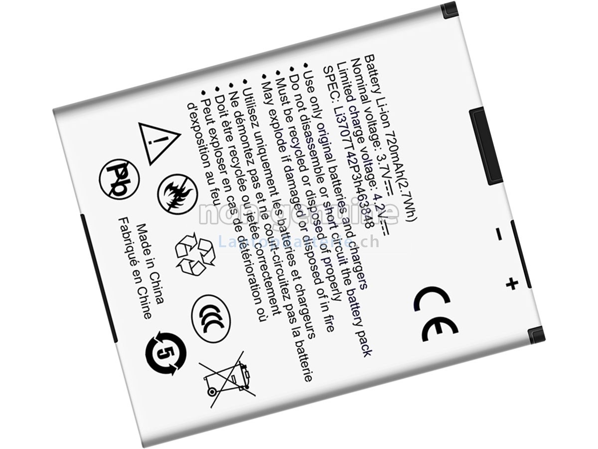 ZTE A833 Ersatzbatterie