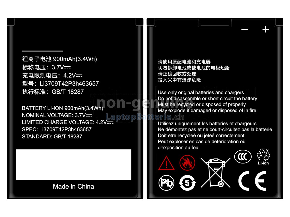 ZTE N281 Ersatzbatterie