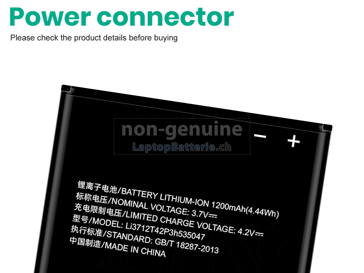 ZTE Q101T Ersatzbatterie