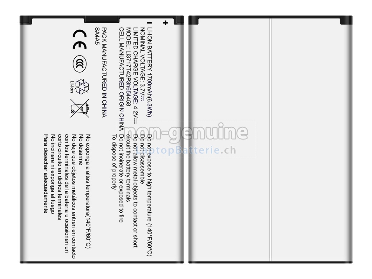 ZTE MF63 Ersatzbatterie
